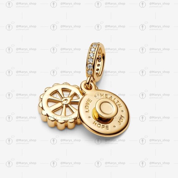 Pandora Happy Birthday Cake Dangle Charm - Picture 2 of 6